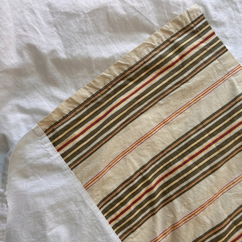 Pottery Barn Hazel Striped Bedskirt - Picture 6 of 6